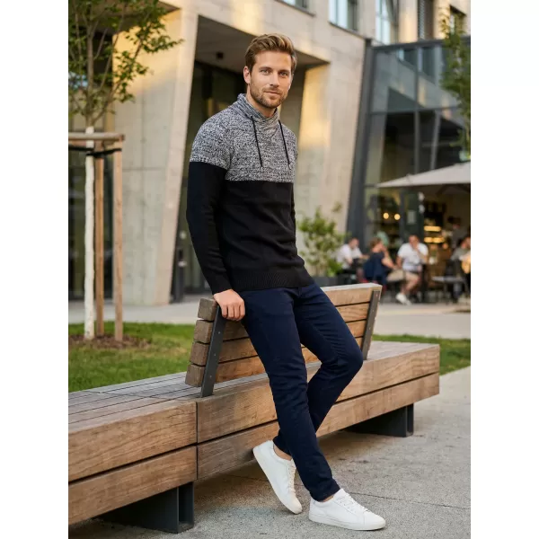  Pulover pentru bărbați ALTISPORT HIEUX MPLP076 NEGRU 