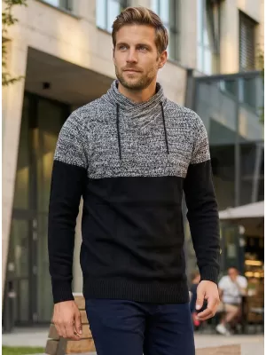 Pulover pentru bărbați ALTISPORT HIEUX MPLP076 NEGRU