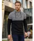 Pulover pentru bărbați ALTISPORT HIEUX MPLP076 NEGRU