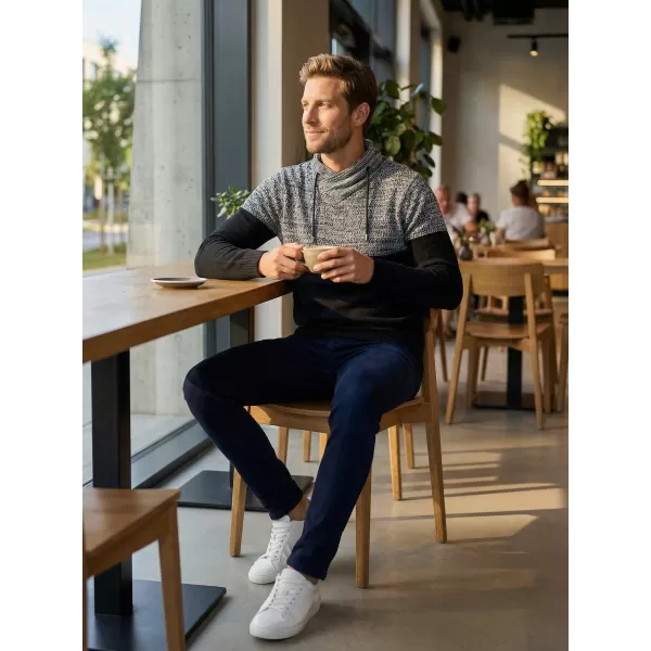  Pulover pentru bărbați ALTISPORT HIEUX MPLP076 NEGRU 