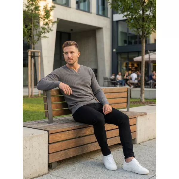  Pulover pentru bărbați ALTISPORT JOANES MPLP075 GRI DESCHIS 