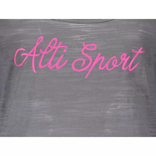  Tricou pentru femei ALTISPORT CLEA LTSP606 GRI/ROZ 