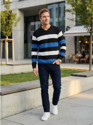 Pulover pentru bărbați ALTISPORT FION MPLP074 NEGRU