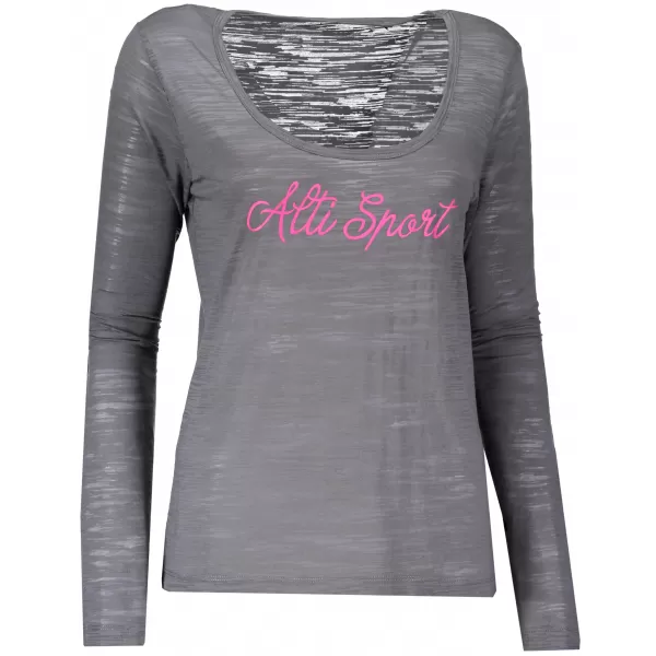  Tricou pentru femei ALTISPORT CLEA LTSP606 GRI/ROZ 