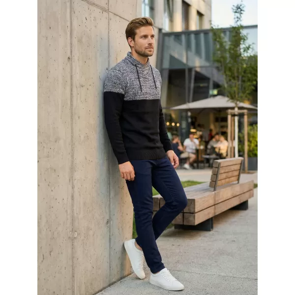 Pulover pentru bărbați ALTISPORT HIEUX MPLP076 NEGRU 