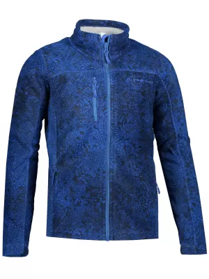Hanorac fleece pentru copii ALPINE PRO CIRKO KSWP102 ALBASTRU ÎNCHIS