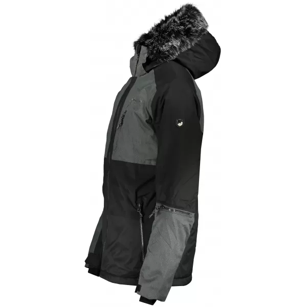  Geacă de schi pentru bărbați ALPINE PRO DOR 2 MJCP372 NEGRU 