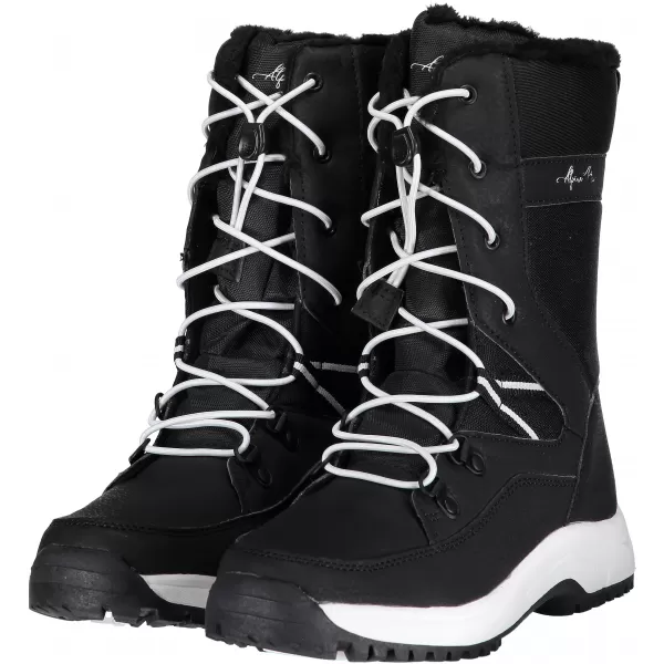  Cizme de iarnă ALPINE PRO KOLASO KBTP213 NEGRU 