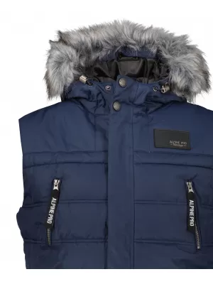 Vestă ALPINE PRO JARVIS 2 MVEP059 ALBASTRU ÎNCHIS