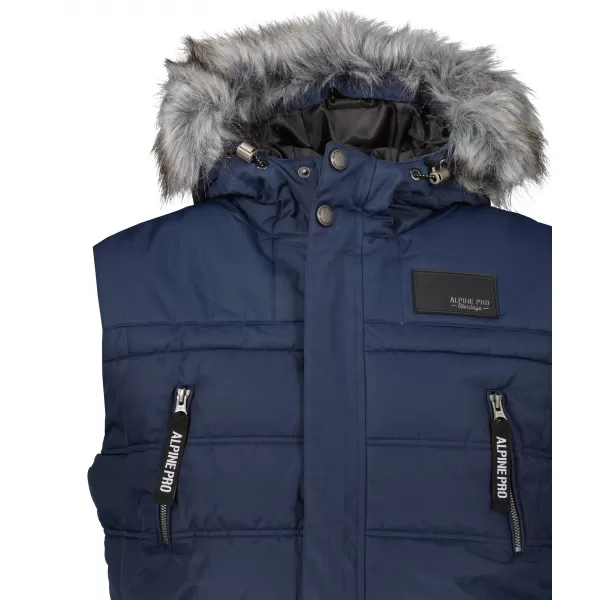  Vestă ALPINE PRO JARVIS 2 MVEP059 ALBASTRU ÎNCHIS 