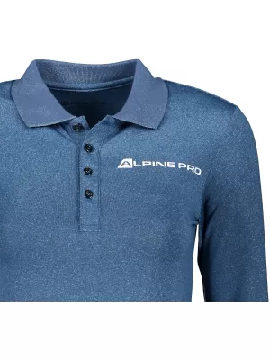 Cămașă funcțională pentru femei cu guler ALPINE PRO STERA LTSP635 ALBASTRU DESCHIS