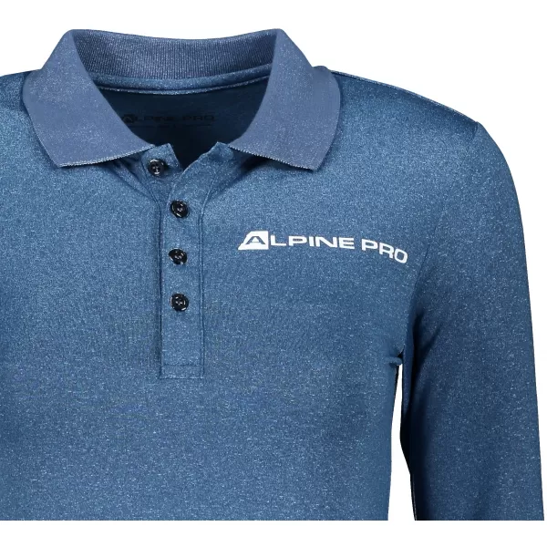  Cămașă funcțională pentru femei cu guler ALPINE PRO STERA LTSP635 ALBASTRU DESCHIS 