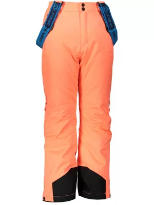 Pantaloni de schi pentru copii ALPINE PRO NUDDO 4 KPAP167 PORTOCALE