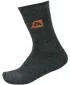 Șosete ALPINE PRO OTHAR USCP058 REPERE GRI ÎNCHIS/PORTOCALIU