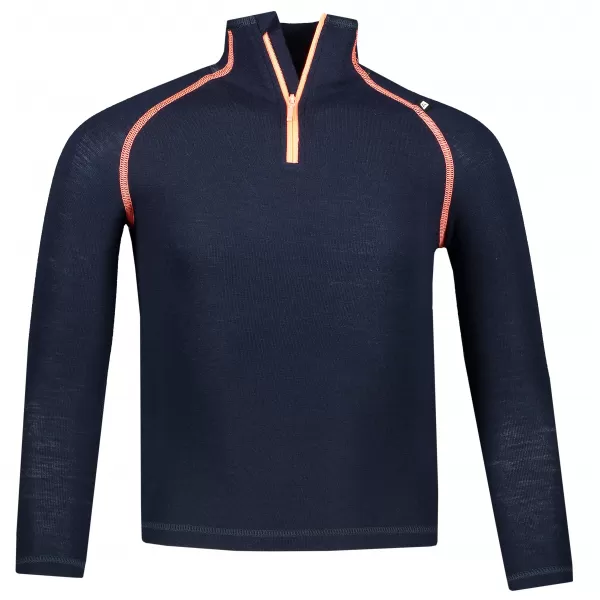  Thermo -Shirt ALPINE PRO GENETO KUNP017 ALBASTRU/ROȘU 