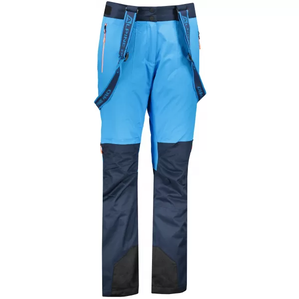  Pantalonii pentru doamne ALPINE PRO NUDDA 4 LPAP360 ALBASTRU DESCHIS 