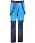 Pantalonii pentru doamne ALPINE PRO NUDDA 4 LPAP360 ALBASTRU DESCHIS