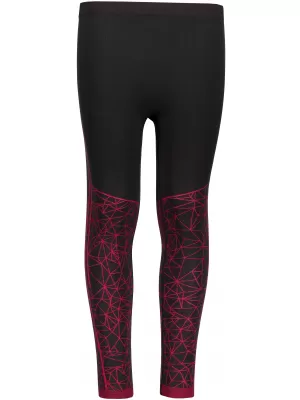 Pantaloni termici pentru copii ALPINE PRO KRATHIOSO 4 KUNP016 ROZ
