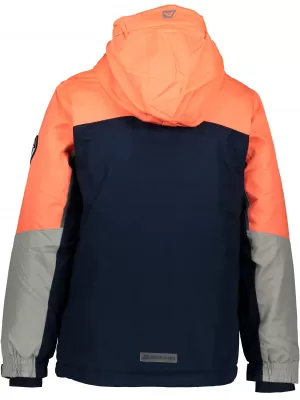 Geaca de schi pentru copii ALPINE PRO SARDARO 2 KJCP154 PORTOCALIU/GRI