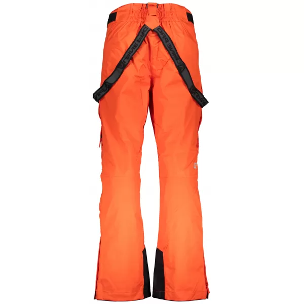  Pantaloni de schi ALPINE PRO SANGO 7 MPAP394 PORTOCALE 