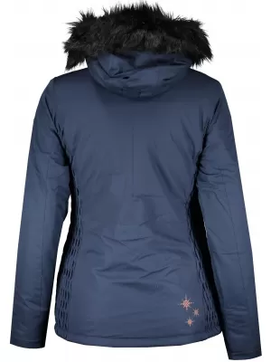 Jacheta de iarnă pentru femei ALPINE PRO MEMKA 4 LJCP355 ALBASTRU ÎNCHIS