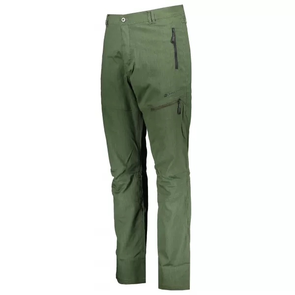  Pantaloni softshell pentru bărbați ALPINE PRO CARB 4 MPAP379 VERDE ÎNCHIS 