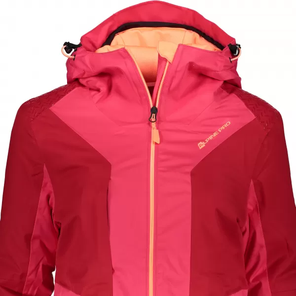  Jacheta de schi pentru doamne ALPINE PRO MIKAERA 3 LJCP351 ROZ 