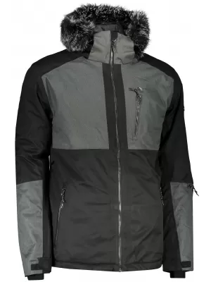 Geacă de schi pentru bărbați ALPINE PRO DOR 2 MJCP372 NEGRU