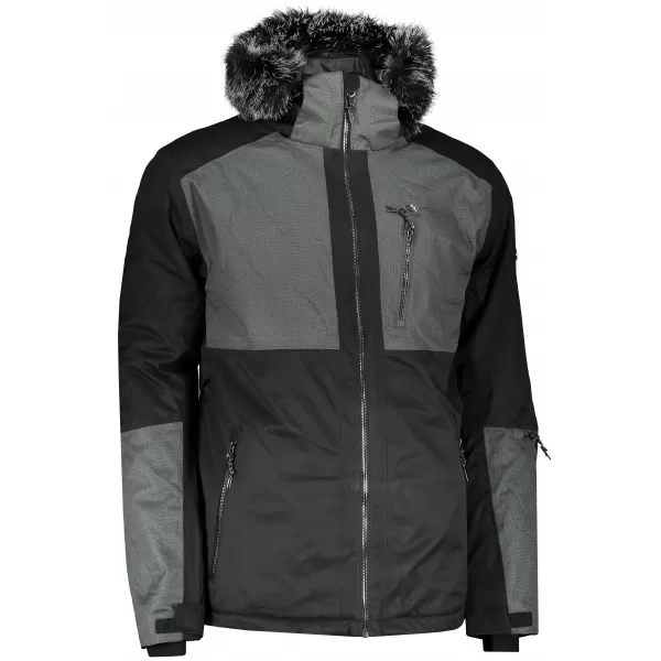  Geacă de schi pentru bărbați ALPINE PRO DOR 2 MJCP372 NEGRU 