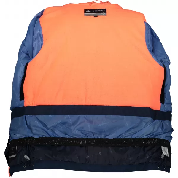  Geaca de schi pentru copii ALPINE PRO SARDARO 2 KJCP154 PORTOCALIU/GRI 