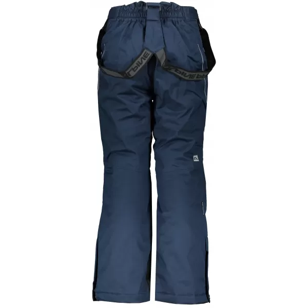  Pantaloni de schi pentru copii ALPINE PRO ANIKO 3 KPAP168 ALBASTRU ÎNCHIS 