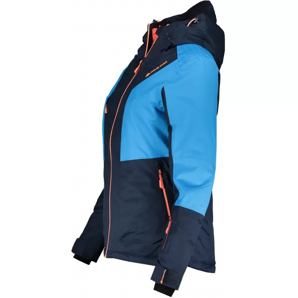  Jacheta de schi pentru doamne ALPINE PRO MIKAERA 3 LJCP351 ALBASTRU ÎNCHIS 