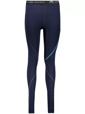 Pantaloni Thermo ALPINE PRO GAZERA 2 LUNP048 ALBASTRU ÎNCHIS