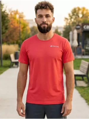 Cămașa funcțională a bărbaților ALPINE PRO OHVICE MTSN496 ROŞU