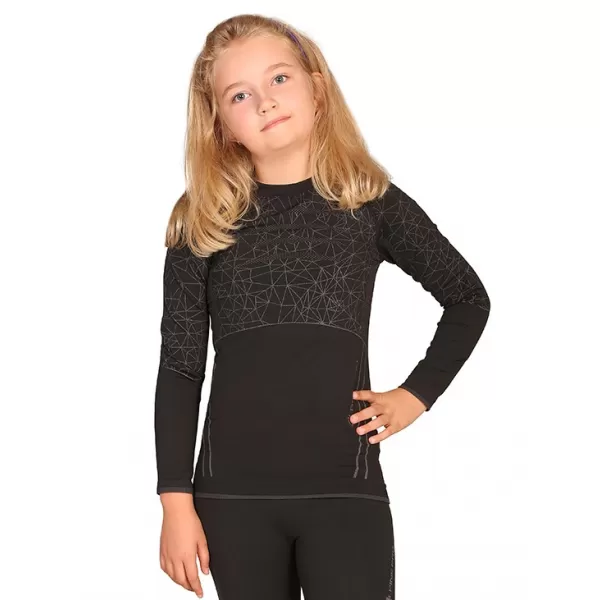  Tricou termic pentru copii ALPINE PRO KRIOSO 4 KUNP015 GRI 