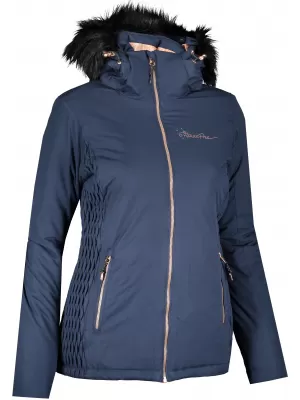 Jacheta de iarnă pentru femei ALPINE PRO MEMKA 4 LJCP355 ALBASTRU ÎNCHIS
