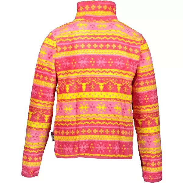  Hanorac fleece pentru copii ALPINE PRO ELKINI 4 KSWP107 CHIHLIMBAR 