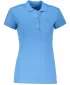 Tricou pentru femei cu guler ALPINE PRO ZENDAYA LTSP643 ALBASTRU