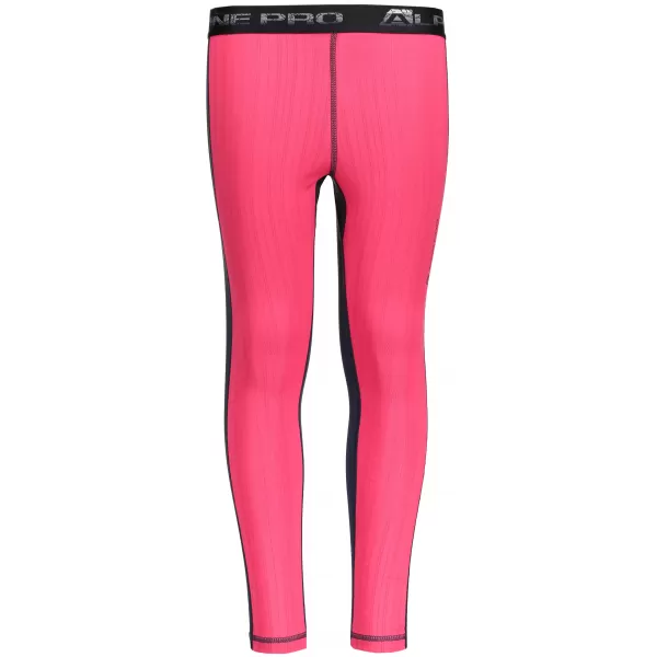  Pantaloni termici pentru copii ALPINE PRO SUSYO KUNP014 ROZ 