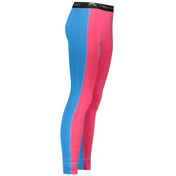  Pantaloni Thermo ALPINE PRO SUSY 2 LUNP053 ROZ/ALBASTRU 