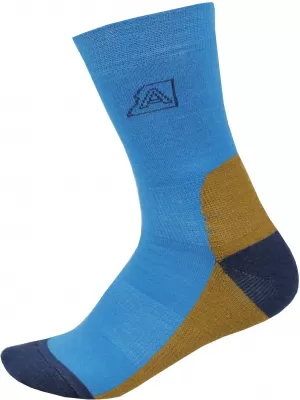 Șosete ALPINE PRO ILSER USCP060 ALBASTRU DESCHIS