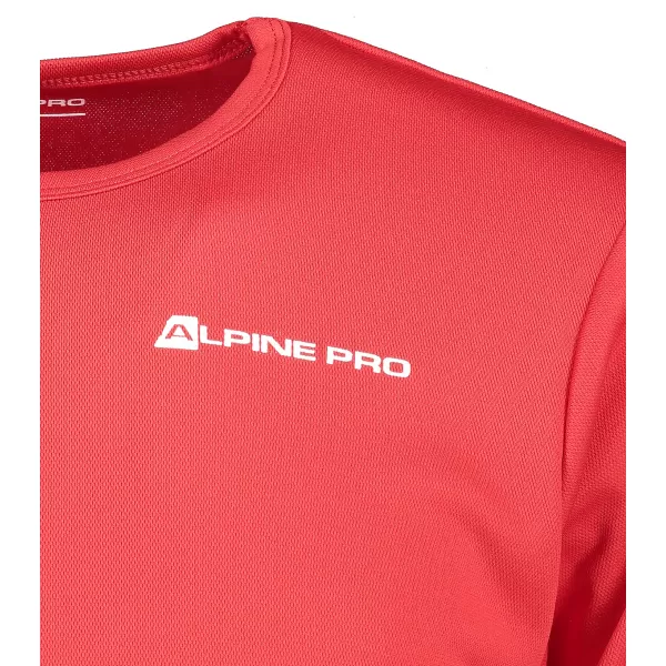  Cămașa funcțională a bărbaților ALPINE PRO OHVICE MTSN496 ROŞU 