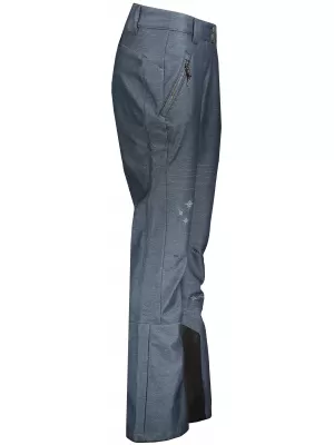 Pantaloni de softshell de iarnă pentru femei ALPINE PRO KARIA 4 LPAP373 ALBASTRU ÎNCHIS