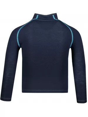 Tricou termic pentru copii ALPINE PRO GENETO KUNP017 ALBASTRU/ALBASTRU