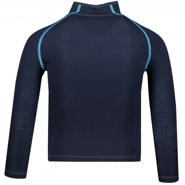  Tricou termic pentru copii ALPINE PRO GENETO KUNP017 ALBASTRU/ALBASTRU 