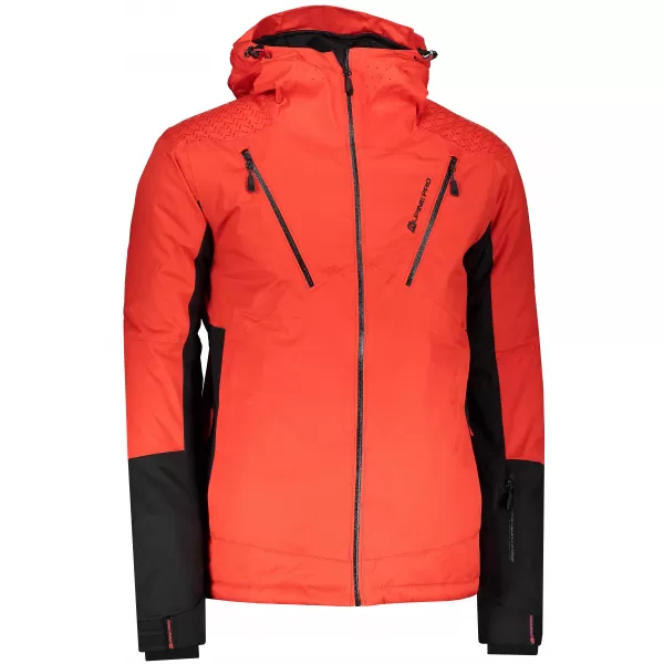  Geacă de schi pentru bărbați ALPINE PRO MIKAER 3 MJCP368 ROŞU 
