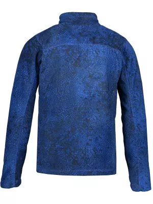 Hanorac fleece pentru copii ALPINE PRO CIRKO KSWP102 ALBASTRU ÎNCHIS
