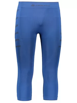 Pantaloni termo pentru bărbați 3/4 ALPINE PRO PINEIOS 4 MUNP047 ALBASTRU