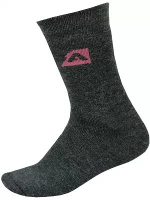 Șosete ALPINE PRO OTHAR USCP058 GRI ÎNCHIS