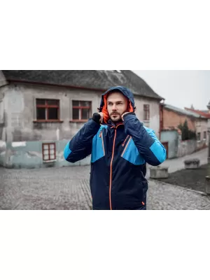 Geacă de schi pentru bărbați ALPINE PRO MIKAER 3 MJCP368 ALBASTRU ÎNCHIS